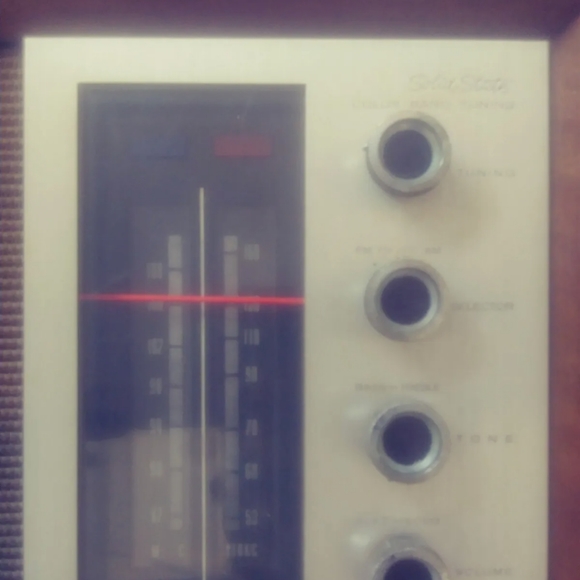 PANASONIC Model RE-7257 FM/AM Solid State Table Top Radio 1968 Tested and Works - Picture 8 of 8